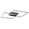 Access Lighting Squared, LED Flush Mount or Wall Sconce, Black Finish, Acrylic Lens Acrylic 63967LEDD-BL/ACR - alternate 1